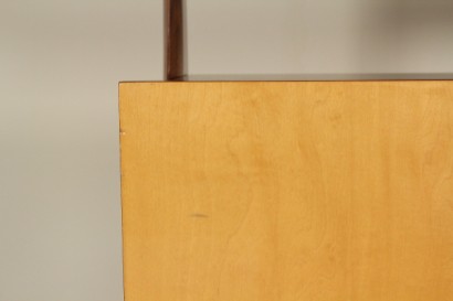 Mobile, furniert 50 Jahre, Holz, Mahagoni, Pappel, Dekorationen, Metall, hergestellt in Italien, #modernariato, #mobilio, #dimanoinmano