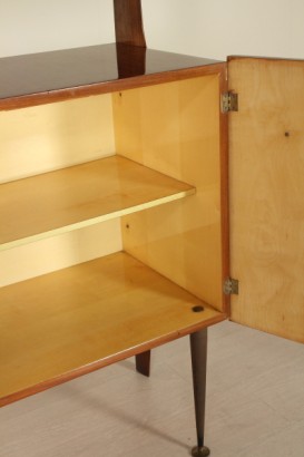 Mobile, furniert 50 Jahre, Holz, Mahagoni, Pappel, Dekorationen, Metall, hergestellt in Italien, #modernariato, #mobilio, #dimanoinmano