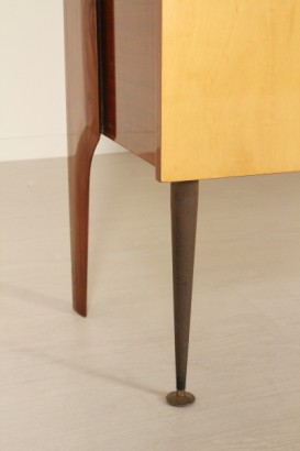 Mobile, furniert 50 Jahre, Holz, Mahagoni, Pappel, Dekorationen, Metall, hergestellt in Italien, #modernariato, #mobilio, #dimanoinmano