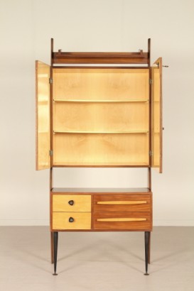 Mobile, furniert 50Jahren hergestellt in Italien, Holz, Metall, #modernariato, #mobilio, #dimanoinmano