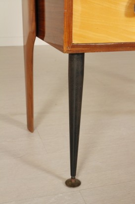 Mobile, furniert 50Jahren hergestellt in Italien, Holz, Metall, #modernariato, #mobilio, #dimanoinmano