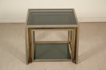 Couchtische, 70 Jahre, hergestellt in Italien, Metall, Messing, #modernariato, #complementi, #dimanoinmano