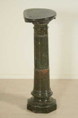 Spalte, Marmor, grünem Marmor, 1800, #antiquariato, #altrimobili, #dimanoinmano