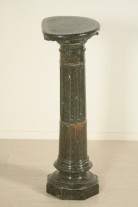 Spalte, Marmor, grünem Marmor, 1800, #antiquariato, #altrimobili, #dimanoinmano