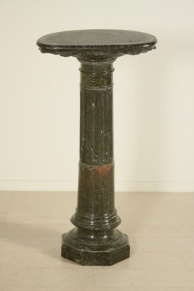 Spalte, Marmor, grünem Marmor, 1800, #antiquariato, #altrimobili, #dimanoinmano