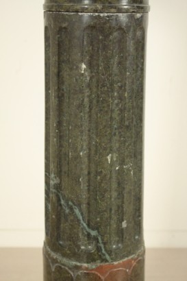 Spalte, Marmor, grünem Marmor, 1800, #antiquariato, #altrimobili, #dimanoinmano