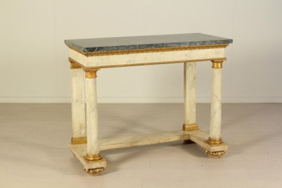 Consolle laccata tardo Impero