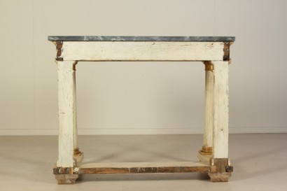 Consol, lacado, Imperio, 800, hecho en Italia, #antiquariato, #consolle, #dimanoinmano