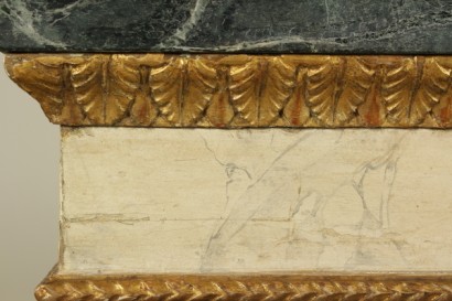 Consol, lacado, Imperio, 800, hecho en Italia, #antiquariato, #consolle, #dimanoinmano