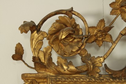 neoklassische Spiegel, 800, geschnitzt Holz, vergoldet, hergestellt in Italien, #antiquariato, #specchi, #cornici, #dimanoinmano