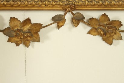 neoklassische Spiegel, 800, geschnitzt Holz, vergoldet, hergestellt in Italien, #antiquariato, #specchi, #cornici, #dimanoinmano