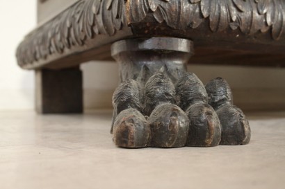 Schrank, 900, furniert Holz, Nussbaum, machte in Italien, #bottega, #neorinascimento, #dimanoinmano