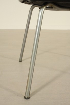 Stühle, arflex, 50er, 60er, Polsterung, Kunstleder, Metall verchromt, #modern, #Stühle, # {* $ 0 $ *}