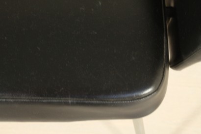 Stühle, arflex, 50er, 60er, Polsterung, Kunstleder, Metall verchromt, #modern, #Stühle, # {* $ 0 $ *}