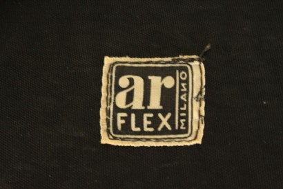 Stühle, arflex, 50er, 60er, Polsterung, Kunstleder, verchromtes Metall, #modern, #Stühle, # {* $ 0 $ *}