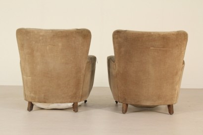 Sessel, hergestellt in Italien, samt, #modernariato, #poltrone, #dimanoinmano