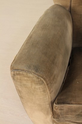 Sessel, hergestellt in Italien, samt, #modernariato, #poltrone, #dimanoinmano