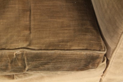 Sessel, hergestellt in Italien, samt, #modernariato, #poltrone, #dimanoinmano