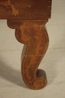 Sessel, Charles X, 900, hergestellt in Italien, Nussbaum, Ahorn, #bottega, #mobiliinstile, #dimanoinmano