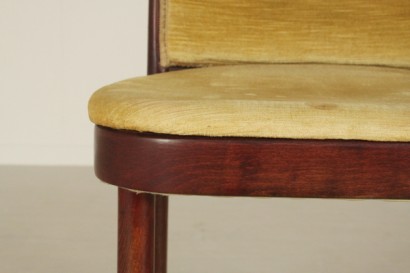 Stühle, hergestellt in Italien, Buche, samt, #modernariato, #sedie, #dimanoinmano