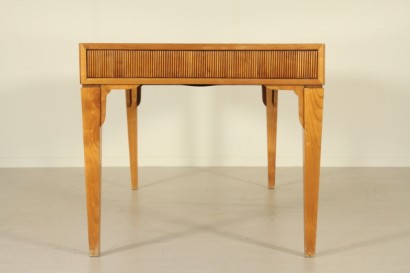 Tisch, furnierte 50Jahren hergestellt in Italien, Holz, Massivholz, Kirsche, #modernariato, #tavoli, #dimanoinmano