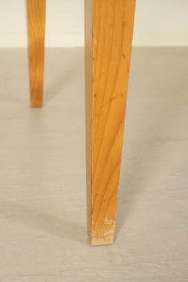 Tisch, furnierte 50Jahren hergestellt in Italien, Holz, Massivholz, Kirsche, #modernariato, #tavoli, #dimanoinmano