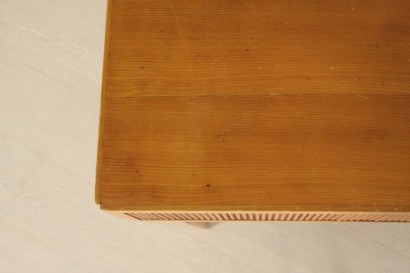 Tisch, furnierte 50Jahren hergestellt in Italien, Holz, Massivholz, Kirsche, #modernariato, #tavoli, #dimanoinmano