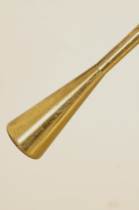 Lampe, 50 Jahre, hergestellt in Italien, Messing, Aluminium, Marmor, #modernariato, #illuminazione, #dimanoinmano