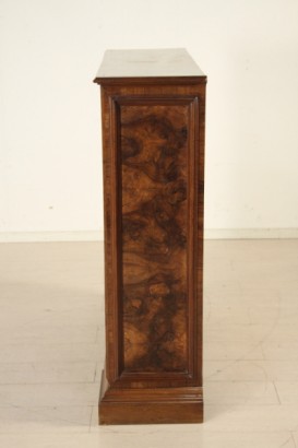 Bibliothek, 900, hergestellt in Italien, Walnuss, #bottega, #mobiliinstile, #dimanoinmano