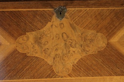 Klappe, 900, hergestellt in Italien, Mahagoni, Holz furniert, #bottega, #mobiliinstile, #dimanoinmano