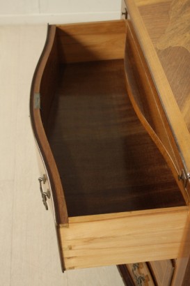 Klappe, 900, hergestellt in Italien, Mahagoni, Holz furniert, #bottega, #mobiliinstile, #dimanoinmano