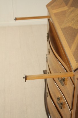 Klappe, 900, hergestellt in Italien, Mahagoni, Holz furniert, #bottega, #mobiliinstile, #dimanoinmano