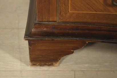 Klappe, 900, hergestellt in Italien, Mahagoni, Holz furniert, #bottega, #mobiliinstile, #dimanoinmano