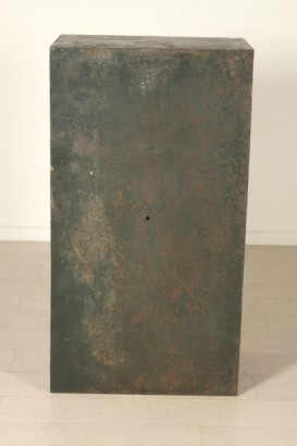 coffre-fort, fer, laiton, 800, faite en Italie, #antiquariato, #altrimobili, #dimanoinmano