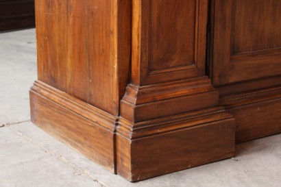 Biblioteca, siglo XX, nuez, hecha en Italia, #bottega, #neoriscimento, #dimanoinmano