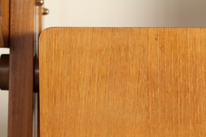 Bibliothèque, 50 ans, fabriqués en Italie, plaqué bois, cerisier, acajou, #modernariato, #mobilio, #dimanoinmano