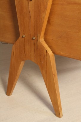 Bibliothèque, 50 ans, fabriqués en Italie, plaqué bois, cerisier, acajou, #modernariato, #mobilio, #dimanoinmano