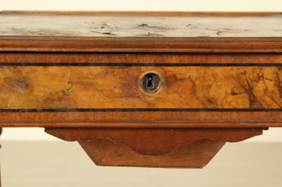 coffee table, walnut, burlwood, 800, made in italy, #antiquariato, #tavolini, #dimanoinmano