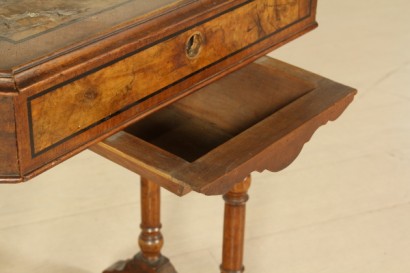 coffee table, walnut, burlwood, 800, made in italy, #antiquariato, #tavolini, #dimanoinmano