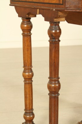 coffee table, walnut, burlwood, 800, made in italy, #antiquariato, #tavolini, #dimanoinmano