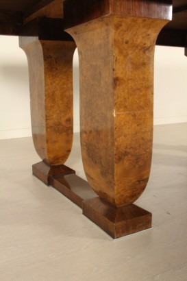 table, 900, noyer, Burr, #bottega, #artdeco, #dimanoinmano