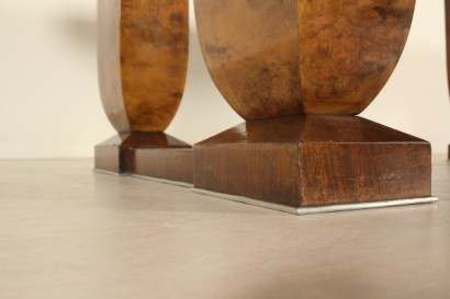 table, 900, noyer, Burr, #bottega, #artdeco, #dimanoinmano