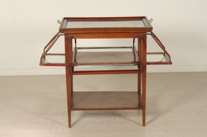 mesa de centro, vitrina, 900, hecho en Italia, cereza, #bottega, #liberty, #dimanoinmano