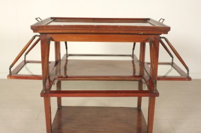 mesa de centro, vitrina, 900, hecho en Italia, cereza, #bottega, #liberty, #dimanoinmano