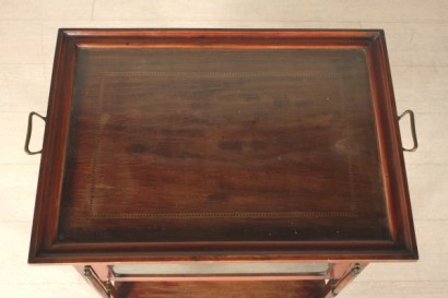 mesa de centro, vitrina, 900, hecho en Italia, cereza, #bottega, #liberty, #dimanoinmano