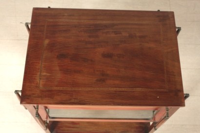 mesa de centro, vitrina, 900, hecho en Italia, cereza, #bottega, #liberty, #dimanoinmano