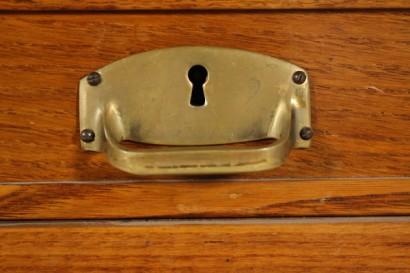 table, bureau, chêne, 900, faite en Italie, #bottega, #liberty, #dimanoinmano