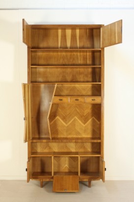 Bibliothek, 50 Jahre, hergestellt in Italien, Eiche, #modernariato, #mobilio, #dimanoinmano