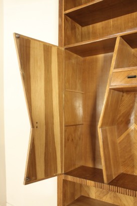 Bibliothek, 50 Jahre, hergestellt in Italien, Eiche, #modernariato, #mobilio, #dimanoinmano