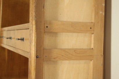 Bibliothek, 50 Jahre, hergestellt in Italien, Eiche, #modernariato, #mlibreria, 50 Jahre alt, hergestellt in Italien, Eiche, #modernariato, #mobilio, #dimanoinmano